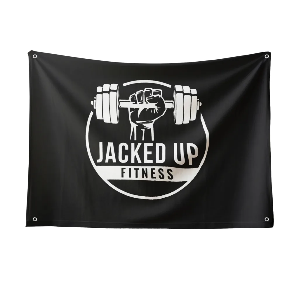 Jacked Up Fitness flag