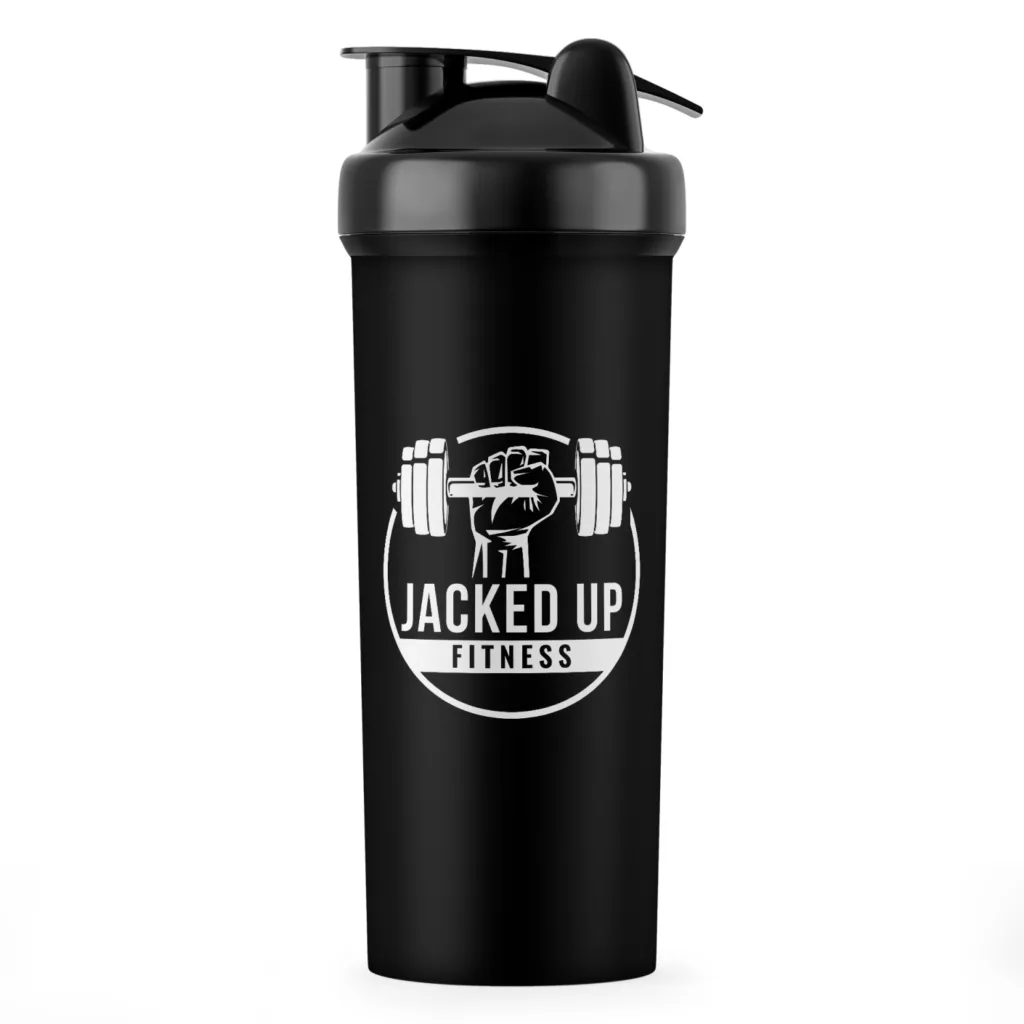 Jacked Up Fitness shaker cup